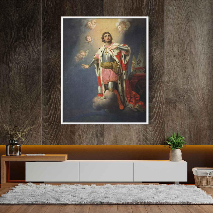 St. Alexander Nevsky by Vladimir Borovikovsky - Canvas Artwork