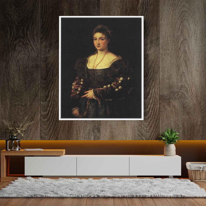 The Beauty (1536) by Titian - Canvas Artwork