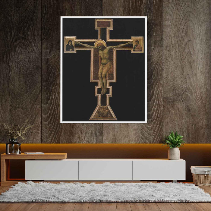 The Crucifixion (1312) by Giotto - Canvas Artwork
