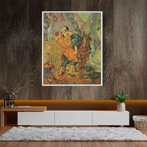 The Good Samaritan, after Delacroix by Vincent van Gogh - Canvas Artwork