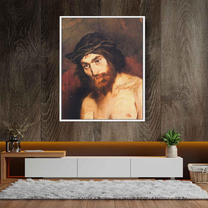 The head of Christ (1864) by Edouard Manet - Canvas Artwork