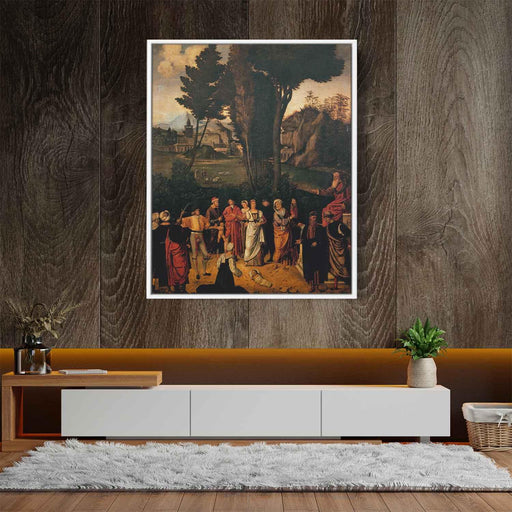 The Judgement of Solomon (1505) by Giorgione - Canvas Artwork