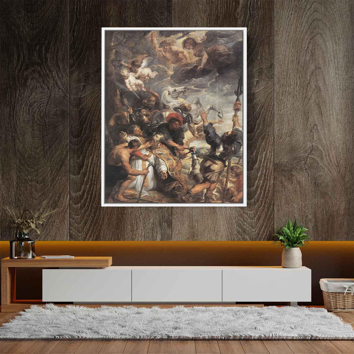 The Martyrdom of St. Livinus (1633) by Peter Paul Rubens - Canvas Artwork