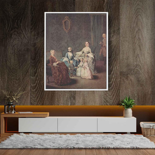 The Sagredo Family (1752) by Pietro Longhi - Canvas Artwork