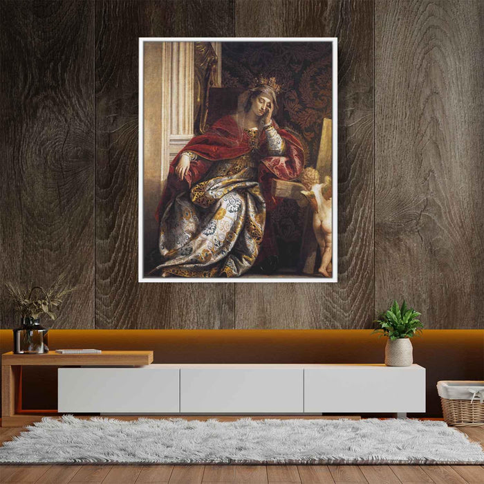 The Vision of Saint Helena (1580) by Paolo Veronese - Canvas Artwork