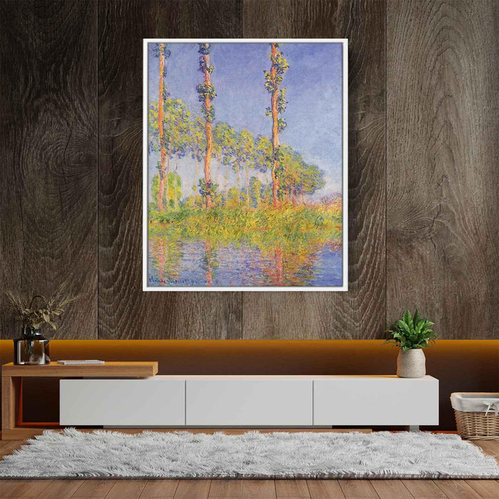 Three Trees, Autumn Effect by Claude Monet - Canvas Artwork