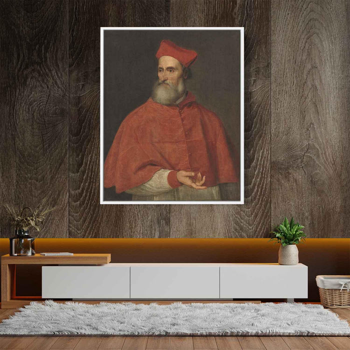 Portrait of Pietro Bembo (1540) by Titian - Canvas Artwork