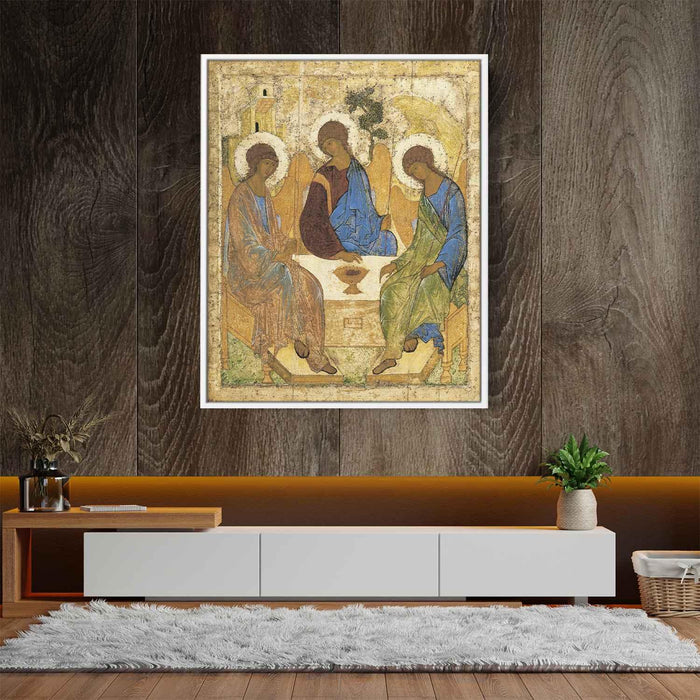 Trinity (1420) by Andrei Rublev - Canvas Artwork