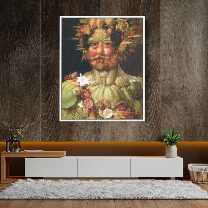 Vertumnus (Emperor Rudolph II) (1591) by Giuseppe Arcimboldo - Canvas Artwork