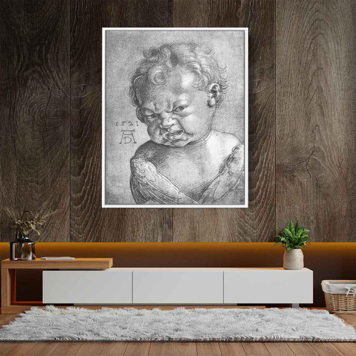 Weeping Angel boy (1521) by Albrecht Durer - Canvas Artwork