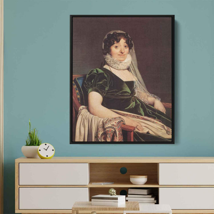 Comtes de Tournon, née Geneviève de Seytres Caumont by Jean Auguste Dominique Ingres - Canvas Artwork