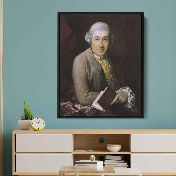 Portrait of David Garrick (1770) by Thomas Gainsborough - Canvas Artwork