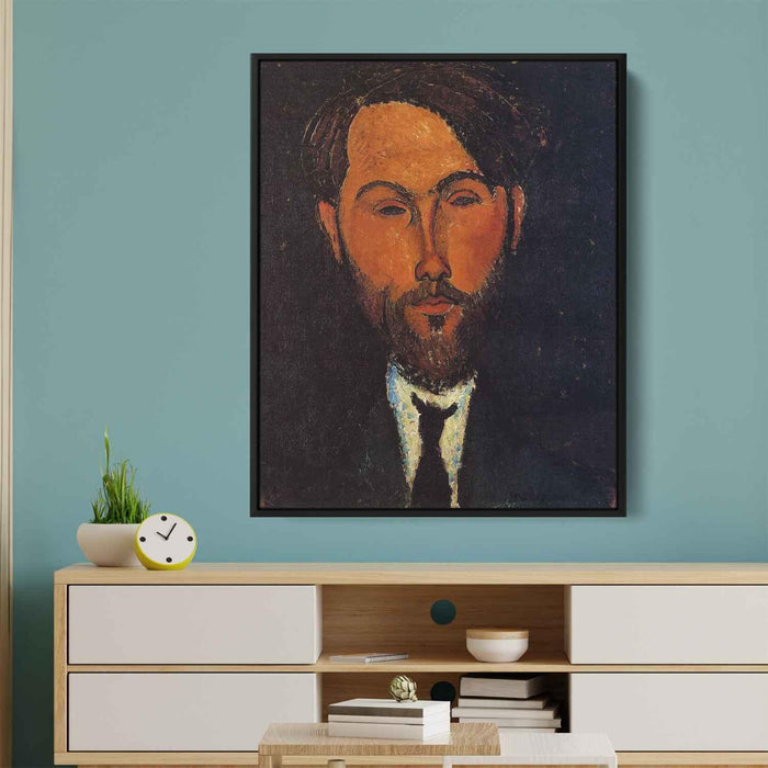 Portrait of Leopold Zborowski (1917) by Amedeo Modigliani - Canvas Artwork