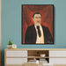 Portrait of Monsieur S (1898) by Henri Rousseau - Canvas Artwork