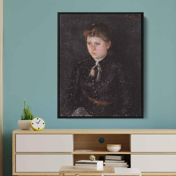 Portrait of Nini (1884) by Camille Pissarro - Canvas Artwork