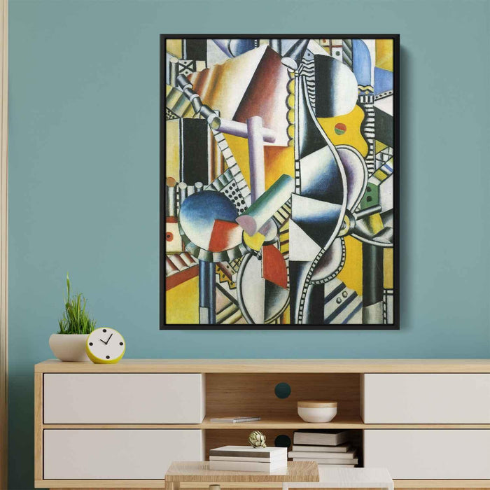 Propellers 2nd state (1918) by Fernand Leger - Canvas Artwork