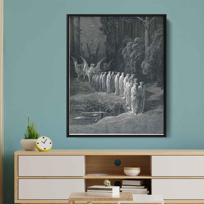 Purgatorio by Gustave Dore - Canvas Artwork