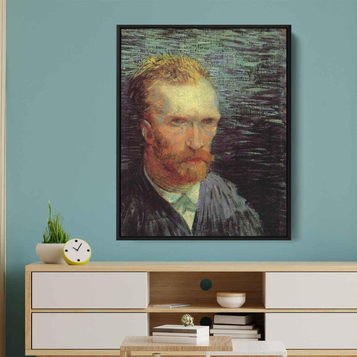 Self-Portrait (1887) by Vincent van Gogh - Canvas Artwork