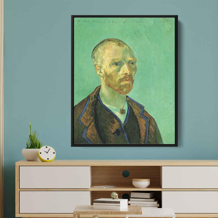 Self Portrait Dedicated to Paul Gauguin (1888) by Vincent van Gogh - Canvas Artwork