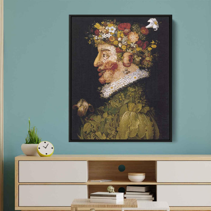 Spring (1563) by Giuseppe Arcimboldo - Canvas Artwork