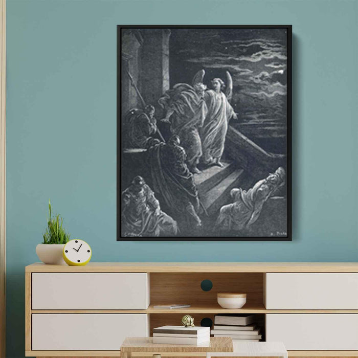 St. Peter Delivered From Prison by Gustave Dore - Canvas Artwork