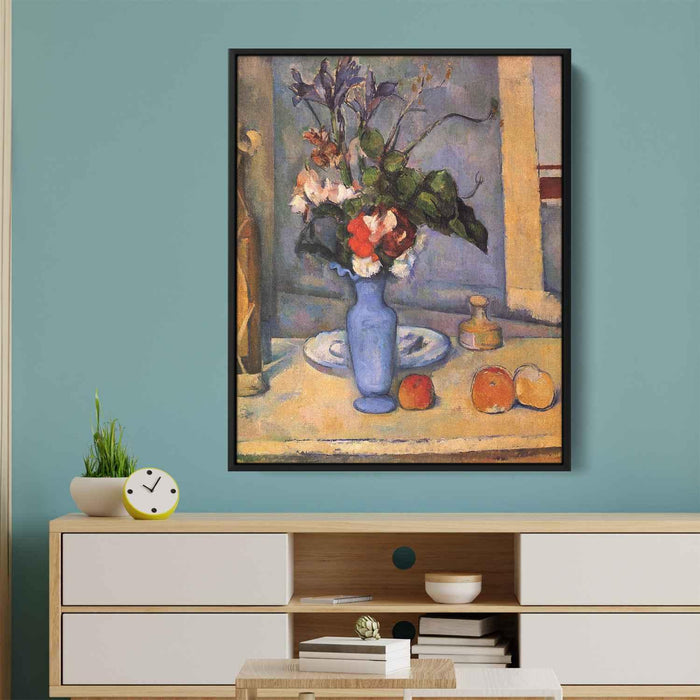 The Blue Vase (1887) by Paul Cezanne - Canvas Artwork