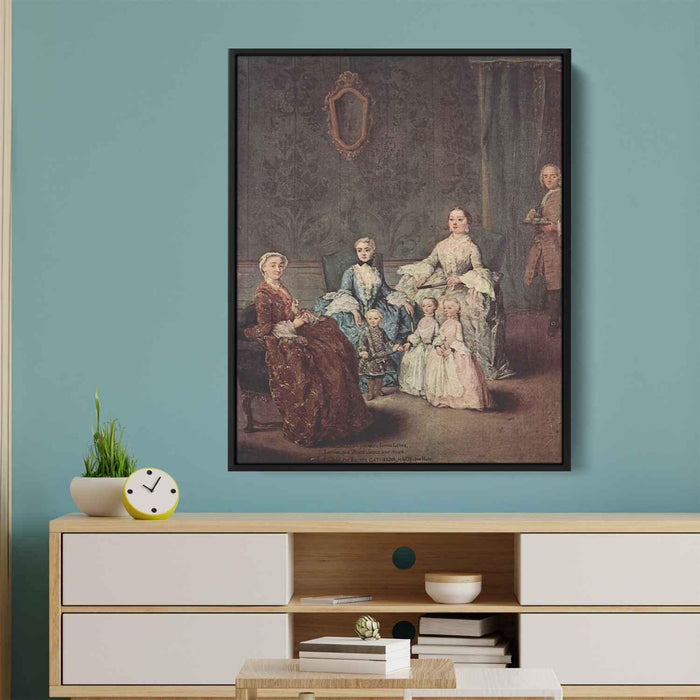 The Sagredo Family (1752) by Pietro Longhi - Canvas Artwork