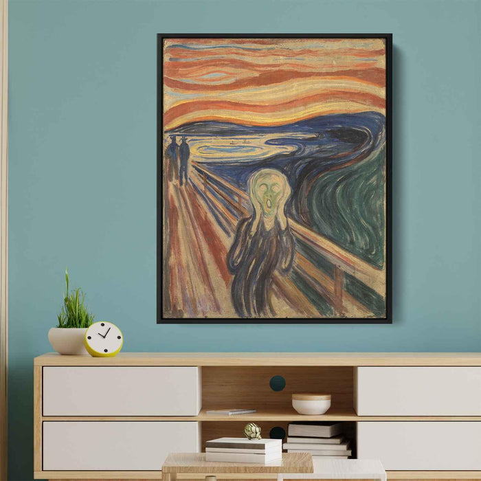 The Scream (1910) by Edvard Munch - Canvas Artwork