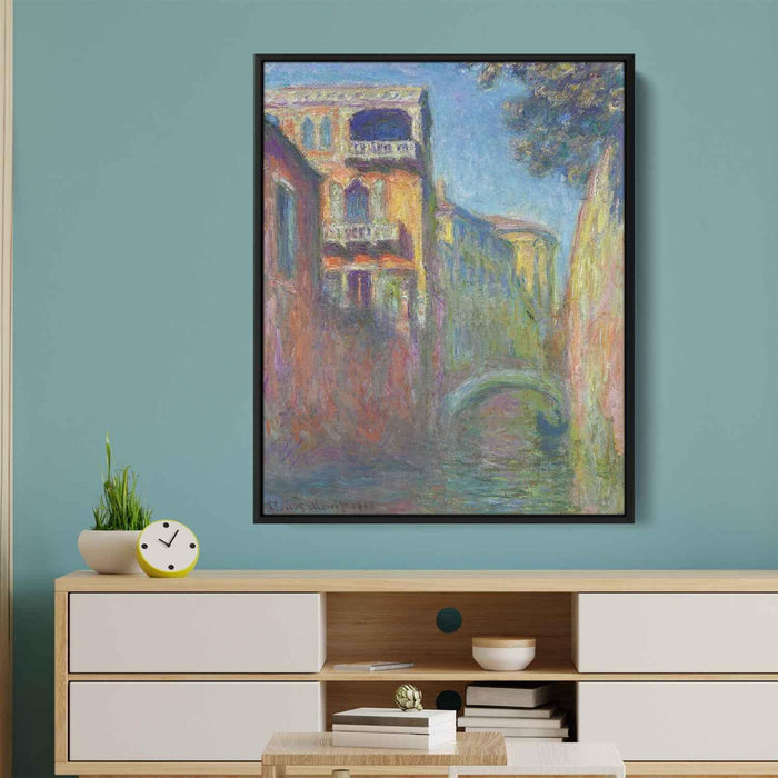 Venice, Rio de Santa Salute by Claude Monet - Canvas Artwork