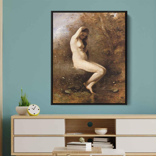 Venus Bathing (1874) by Camille Corot - Canvas Artwork