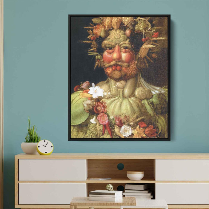 Vertumnus (Emperor Rudolph II) (1591) by Giuseppe Arcimboldo - Canvas Artwork