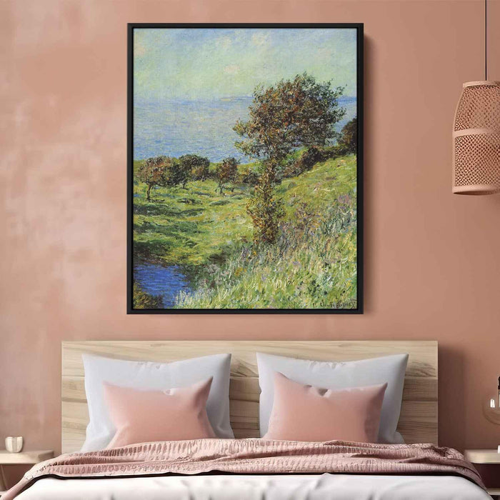 Cliffs of Varengeville, Gust of Wind by Claude Monet - Canvas Artwork