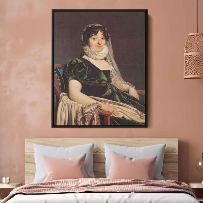 Comtes de Tournon, née Geneviève de Seytres Caumont by Jean Auguste Dominique Ingres - Canvas Artwork