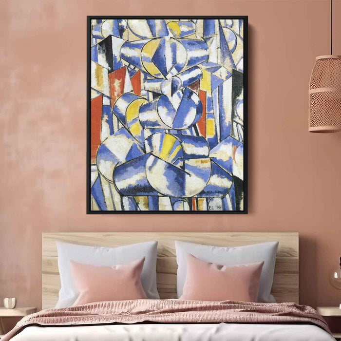 Contrast of forms (1914) by Fernand Leger - Canvas Artwork