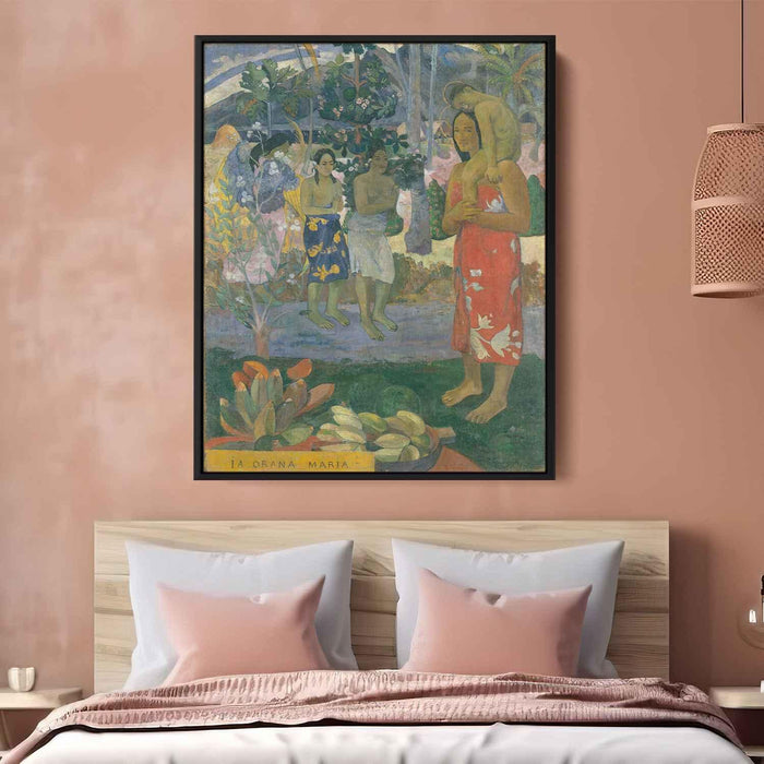 Ia Orana Maria (We Hail Thee Mary) (1891) by Paul Gauguin - Canvas Artwork