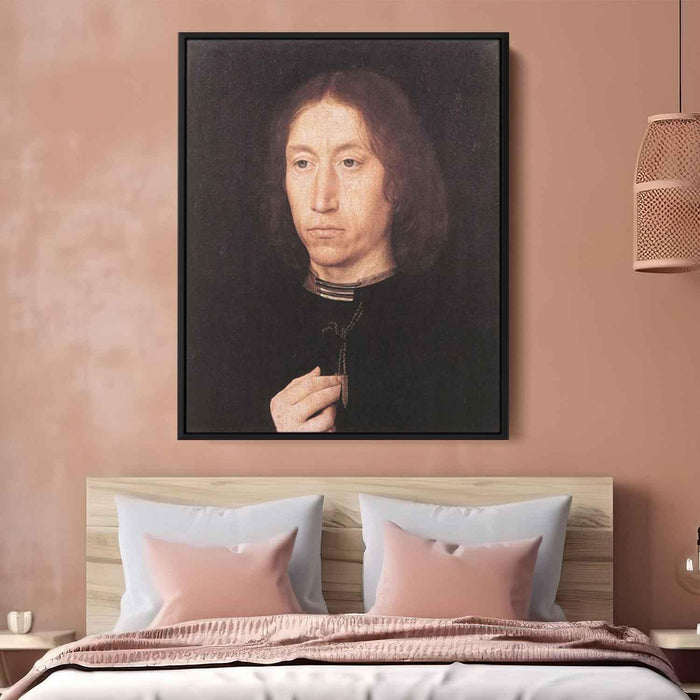 Portrait of a Man (1480) by Hans Memling - Canvas Artwork