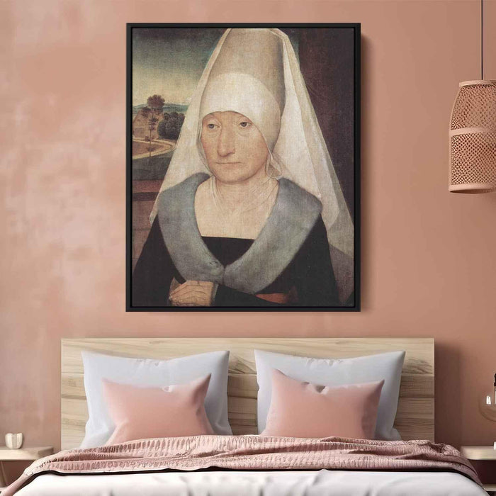 Portrait of an old woman (1472) by Hans Memling - Canvas Artwork
