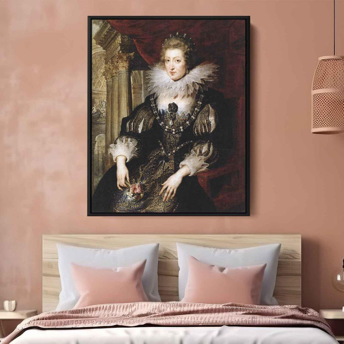 Portrait of Anne of Austria (1622) by Peter Paul Rubens - Canvas Artwork