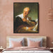 Portrait of Denis Diderot (1769) by Jean-Honore Fragonard - Canvas Artwork