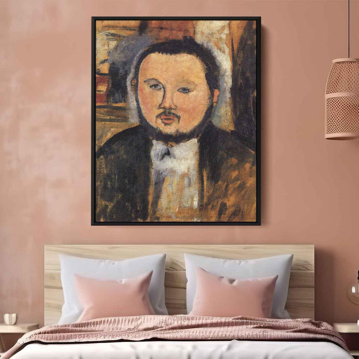 Portrait of Diego Rivera (1914) by Amedeo Modigliani - Canvas Artwork