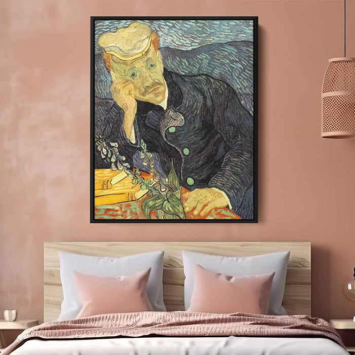 Portrait of Doctor Gachet (1890) by Vincent van Gogh - Canvas Artwork