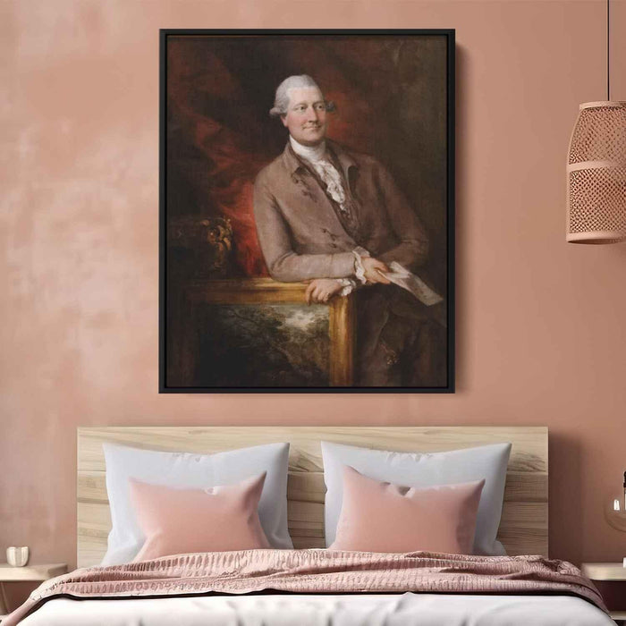 Portrait of James Christie (1778) by Thomas Gainsborough - Canvas Artwork