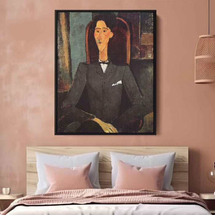 Portrait of Jean Cocteau (1917) by Amedeo Modigliani - Canvas Artwork