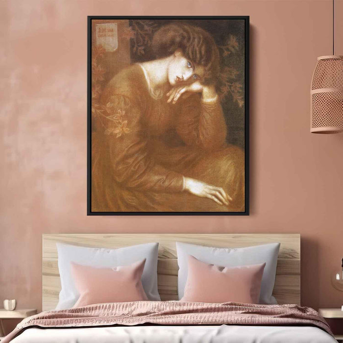 Reverie (1868) by Dante Gabriel Rossetti - Canvas Artwork