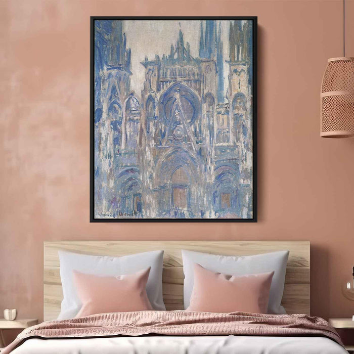 Rouen Cathedral, Study of the Portal by Claude Monet - Canvas Artwork