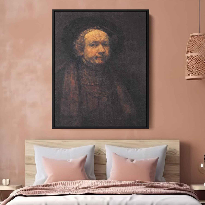 Self-portrait (1669) by Rembrandt - Canvas Artwork