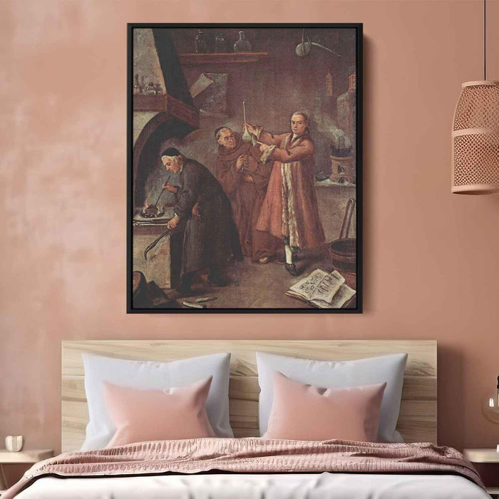 The Alchemists by Pietro Longhi - Canvas Artwork