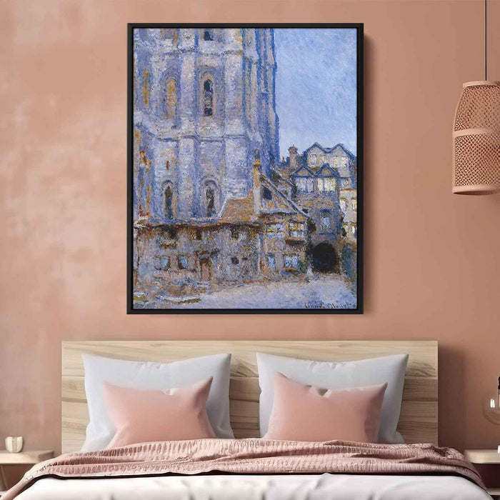 The Cour d'Albane (1892) by Claude Monet - Canvas Artwork