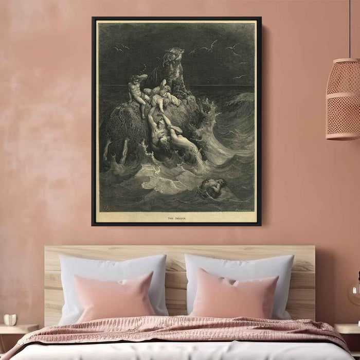 The-Deluge by Gustave Dore - Canvas Artwork