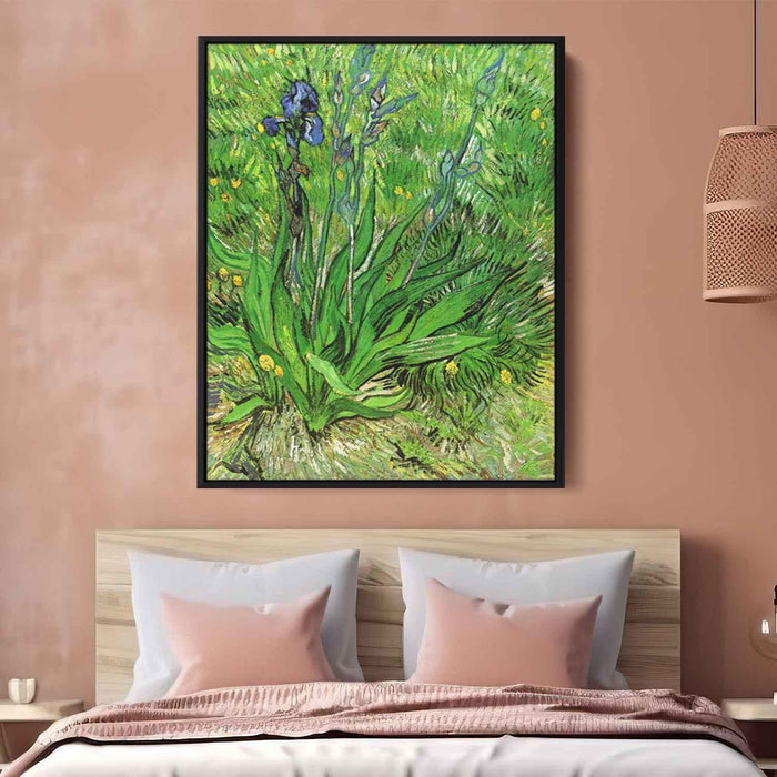 The Iris (1889) by Vincent van Gogh - Canvas Artwork